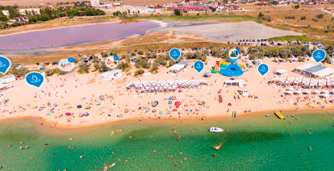 Пляж СуперАква Superaqua